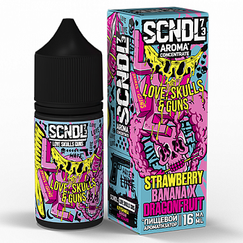Ароматизатор SCNDL "Love Skulls Guns" 16мл (на 58мл)